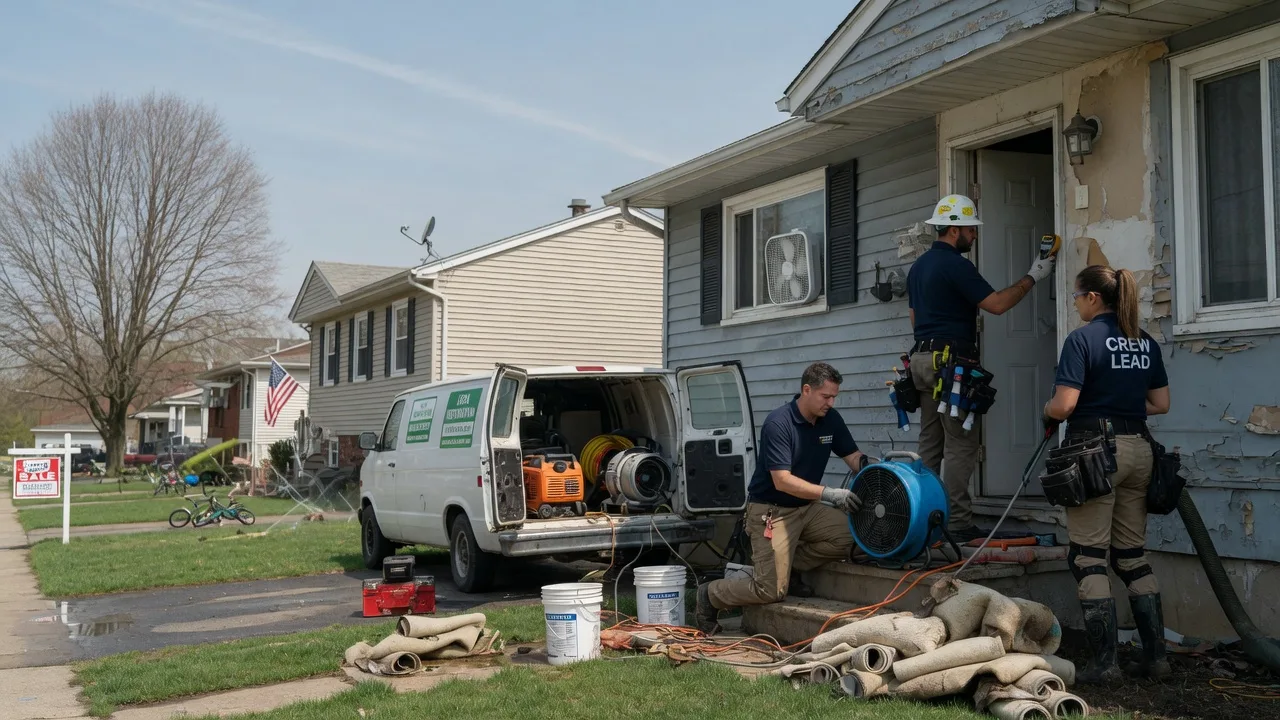 Flood Cleanup in Mount Pleasant, MI near me