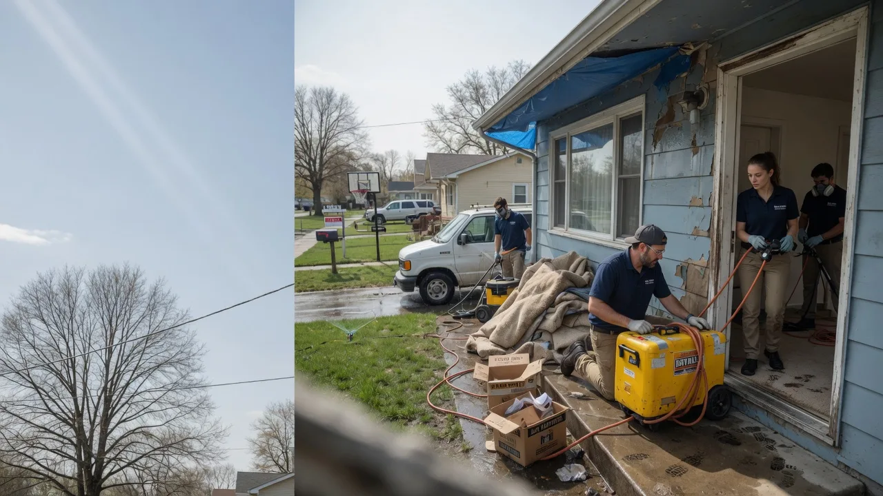 Basement Flood Cleanup in Mount Pleasant, MI near me